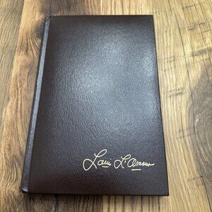 Louis Lamour leatherette Under Passin Through hardcover book